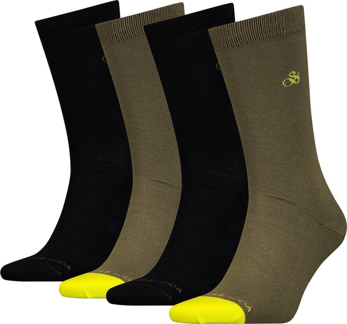 SOKKEN 4 PACK Scotch & Soda Klassieke zakelijke herensokken