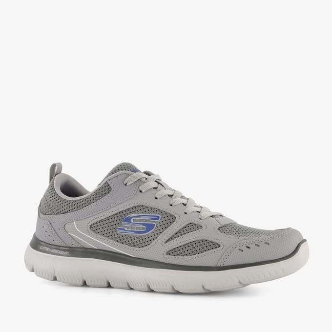 Skechers Summits South Rim heren sneakers grijs