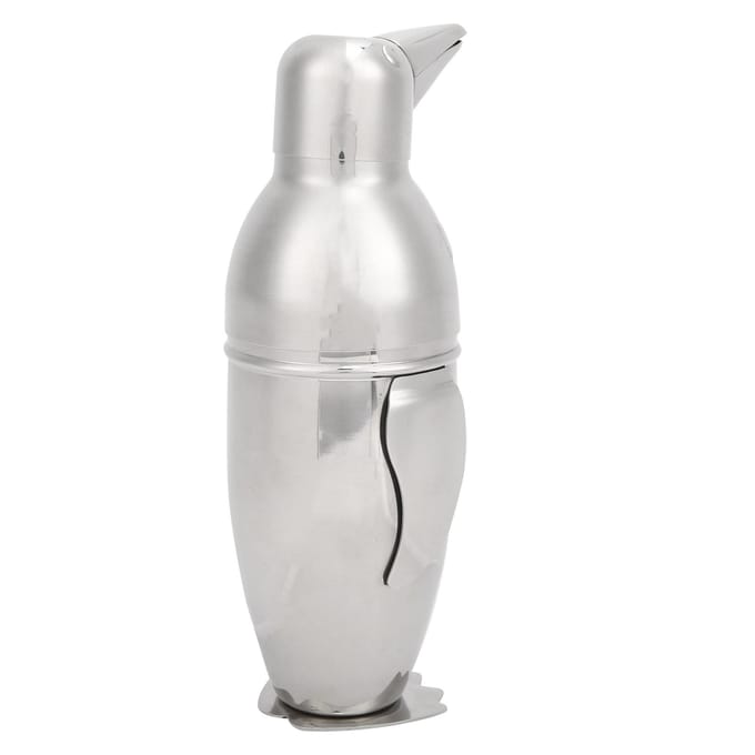 Cocktailshaker Klassiek Retro Roestvrij Staal 500ml Inhoud Professionele Tools voor Professioneel white