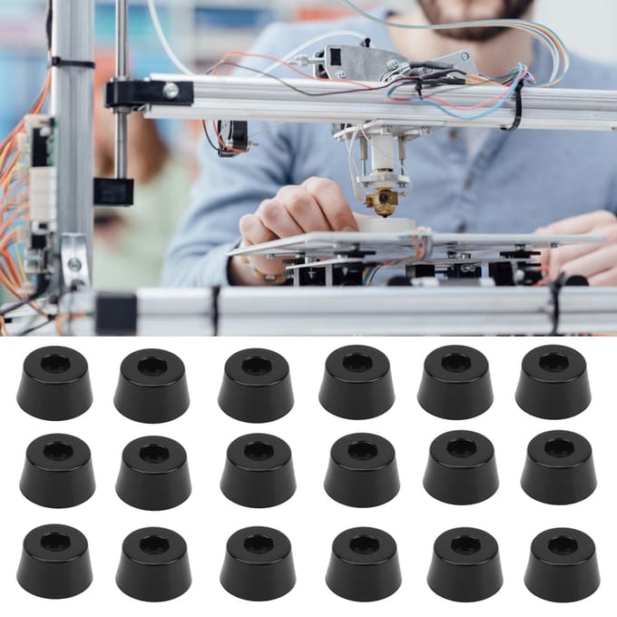 18 stuks Antislip Meubelvoetjes Vloer Tafel Bureau Stoel Bescherming Voetjes Mat