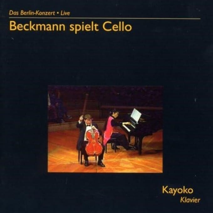 Thomas Beckmann & Kayoko Matsushita - Beckmann Spielt Cello - Das Berlin Konzert - Live (CD)