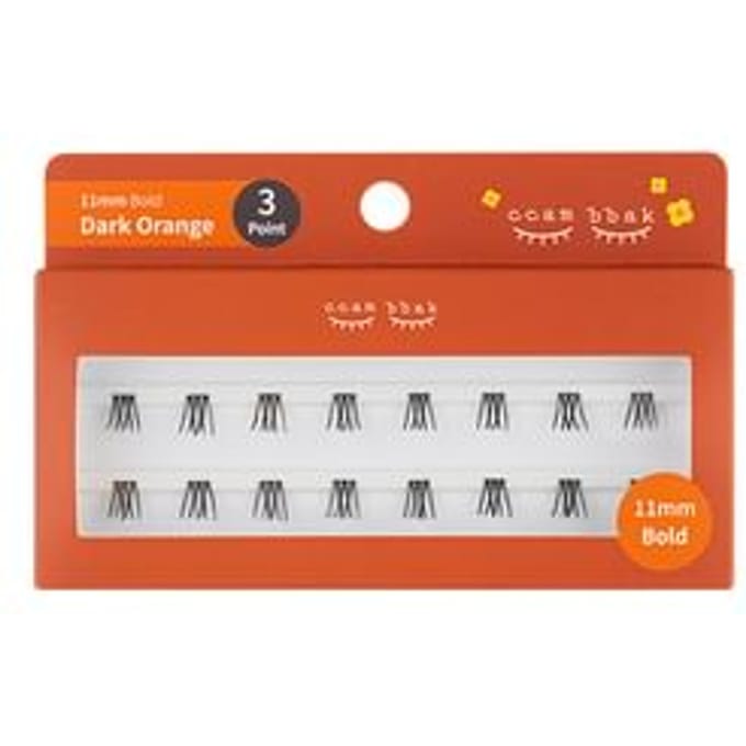 ccam bbak - Original Bold Eyelash 3 Points - 3 Types 11mm