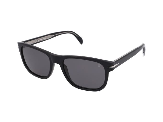 David Beckham DB 1045/S Black silver 54/18/145 MAN Zonnebrillen