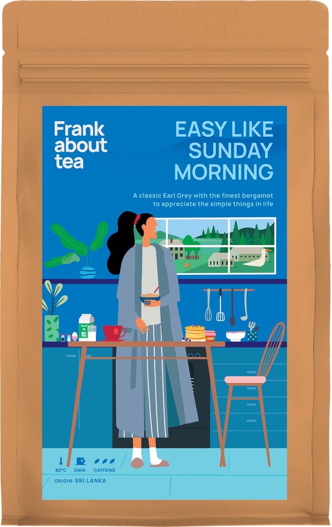 Easy Like Sunday Morning - Earl Grey - Losse thee 50 gram