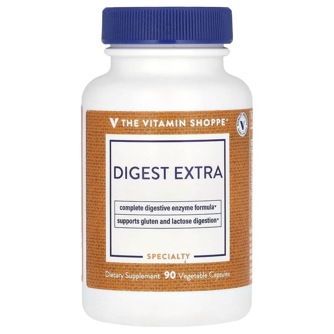 The Vitamin Shoppe, Digest Extra, 90 Capsules Végétales