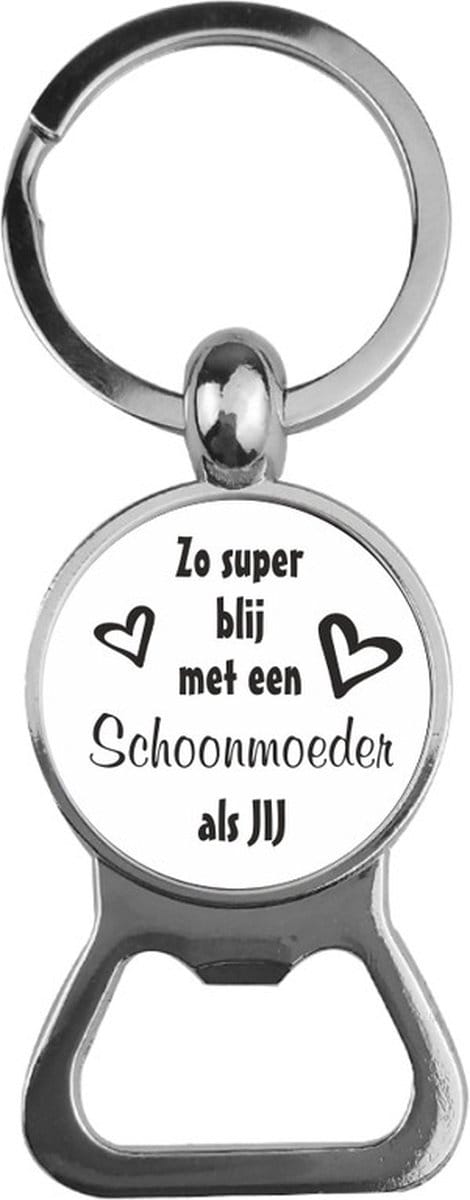 Bieropener Glas - Wat Bof Ik Met Een Schoonmoeder Als Jij