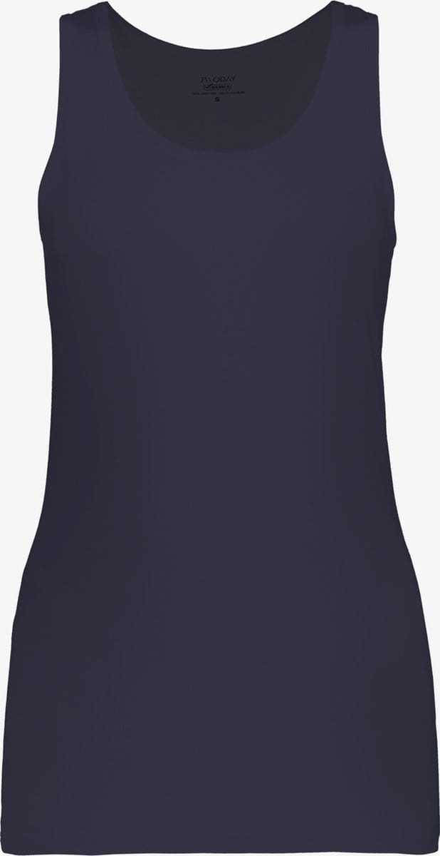 TwoDay dames singlet blauw - Maat M