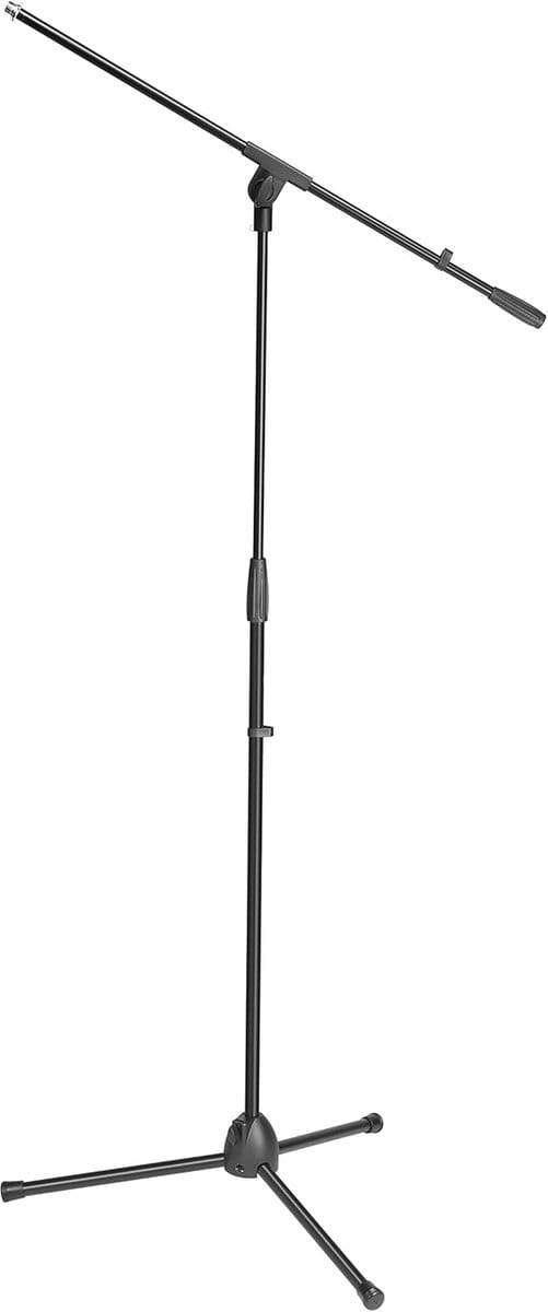 Adam Hall Stands S 5 BE – microfoonstandaard zwart met stang