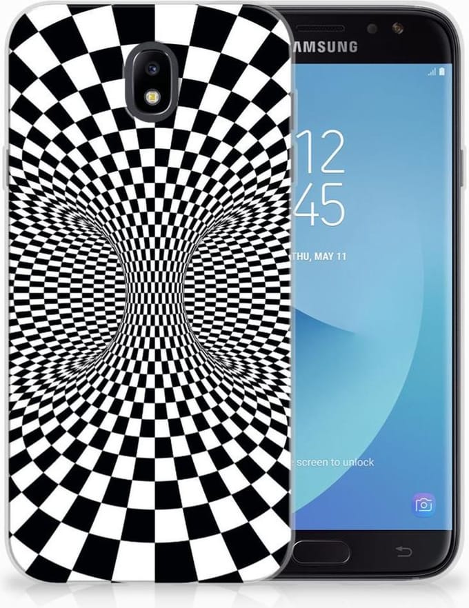 Samsung Galaxy J7 2017 | J7 Pro TPU Hoesje Illusie