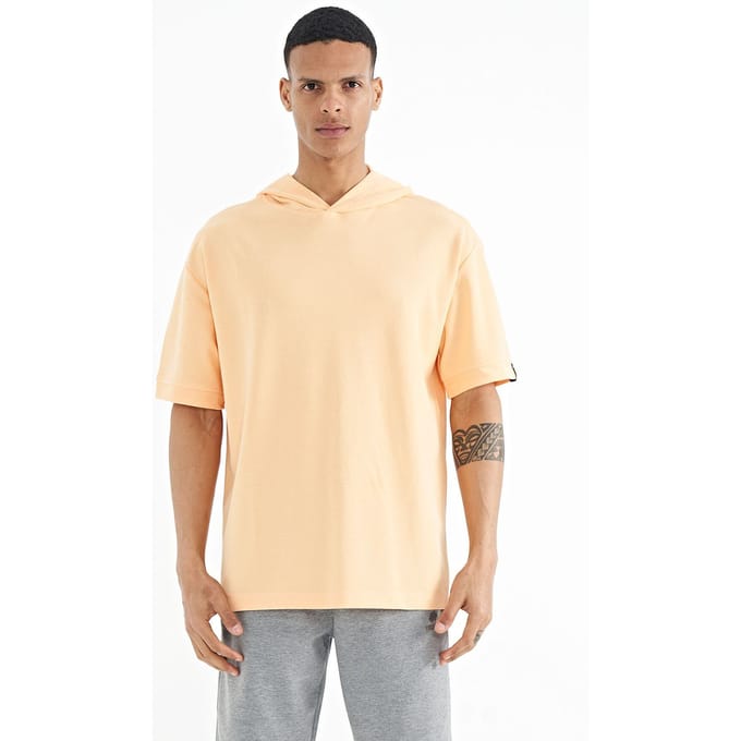 Oversized Hoodie T-Shirt met Accessoire Details