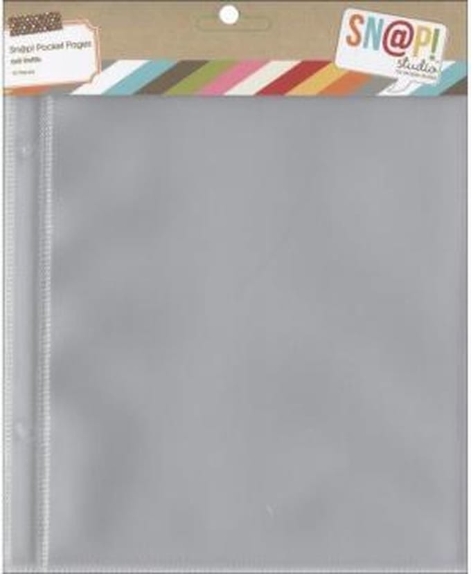 Simple Stories SN@P! Pocket Page Refills 6x8 Inch (2002)