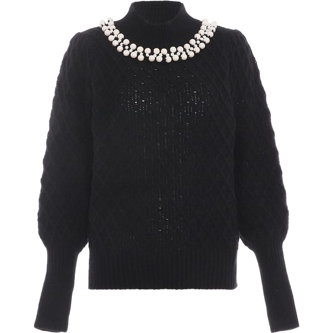 Faina Jumper Dames zwart