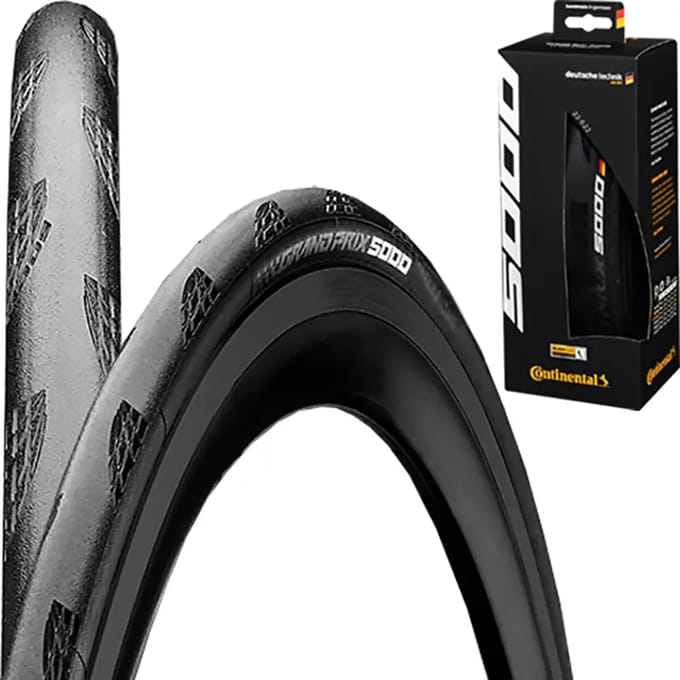 Continental Grand Prix 5000 Buitenband 25-584 Zwart