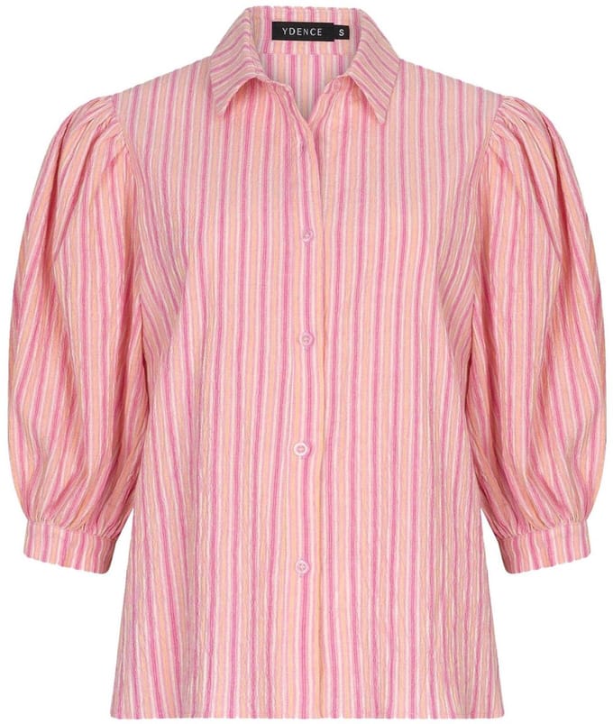 Ydence Blouse Blouse Annabella Hss2622 Pink Stripe Dames Maat - S