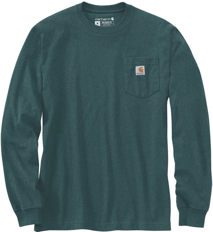 Carhartt Mountain Graphic T-Shirt 107260 Greenstone Heather-M