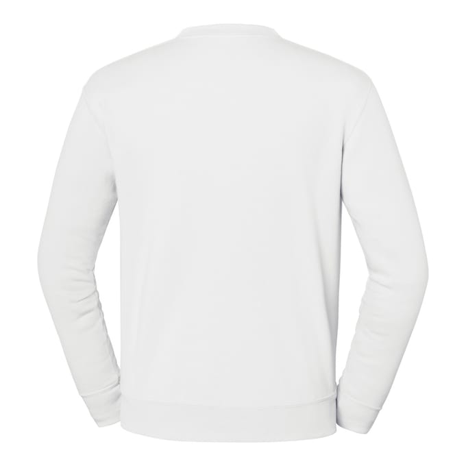Fruit of the Loom Heren Iconic Premium Ingelegd Sweatshirt (Wit)