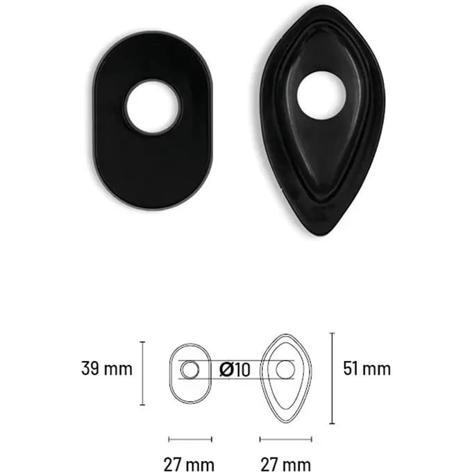 Motorfiets richtingaanwijzer adapter Taac AF01 HONDA