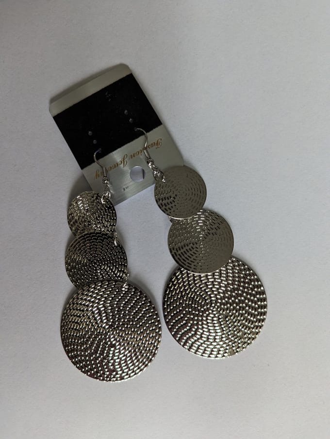 Amodi Oorhanger - Lange Oorbellen - Mode - Groot - Bohemien - Zilverkleurig