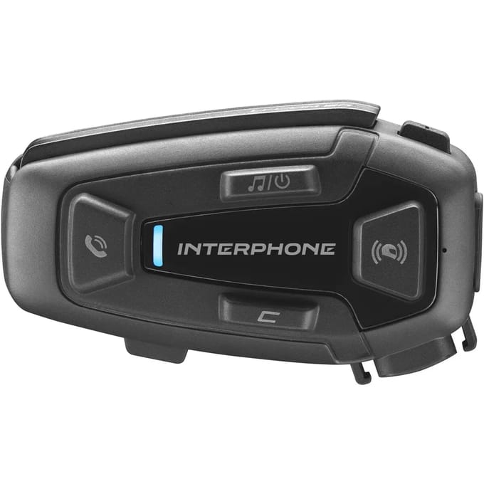 Interphone Cellularline - Motorfietsintercom - Mesh-communicatie - Model U-Com 8R - 24 rijders - Afstand 1,0 mijl
