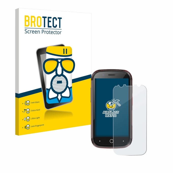 BROTECT - Screenprotector voor Unihertz Jelly Star - Folie Beschermfolie Beschermglas matte