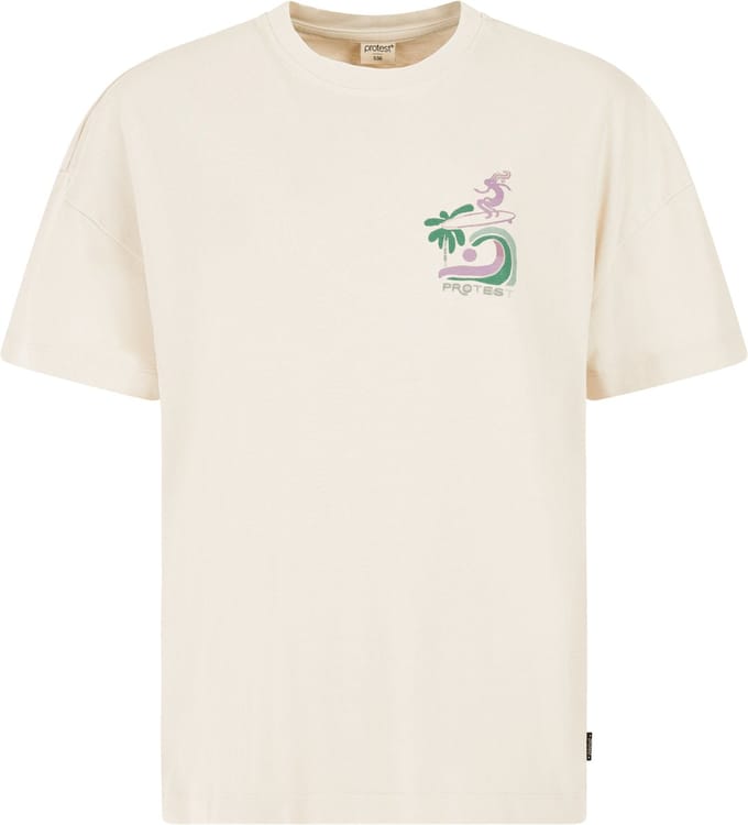 Protest Prtshelly - T shirt Dames - Korte mouwen - Ronde hals - Relaxed fit