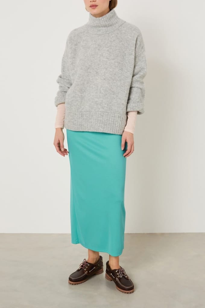 American Vintage Rowkow Skirt Jade Größe: M | Maxiröcke Outlet | Damen