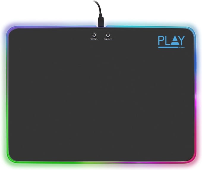 Ewent Play Gaming Muismat met RGB-verlichting PL3341