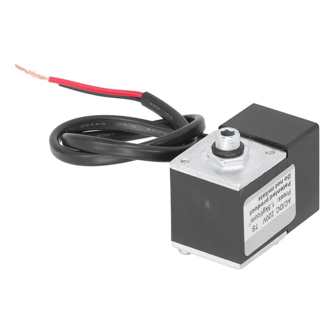 Vertraagde Solenoïde Klep Elektrisch Messing Luchtcompressor Pomp Accessoires ACDC 220V