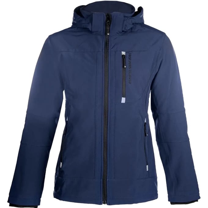 HKM Softshelljack -Sport- Heren donkerblauw L