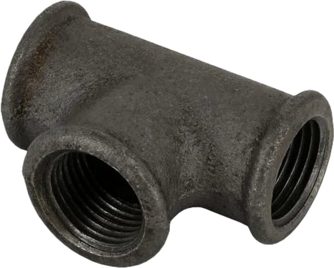 BONFIX malleable T-stuk 1/2″ binnen 1st