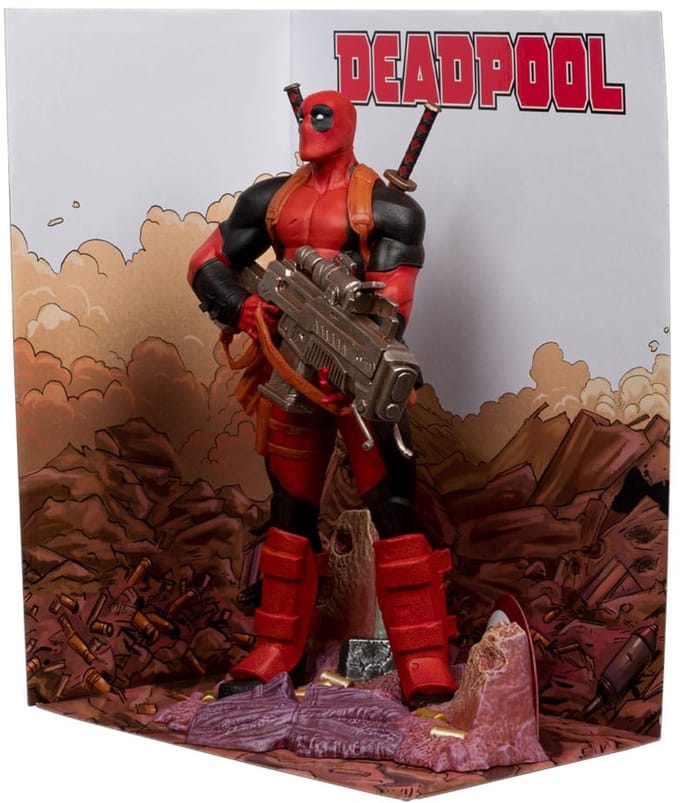 McFarlane Toys Marvel Collection PVC Statue 1/6 Deadpool (Deadpool #1) 27 cm Beeld
