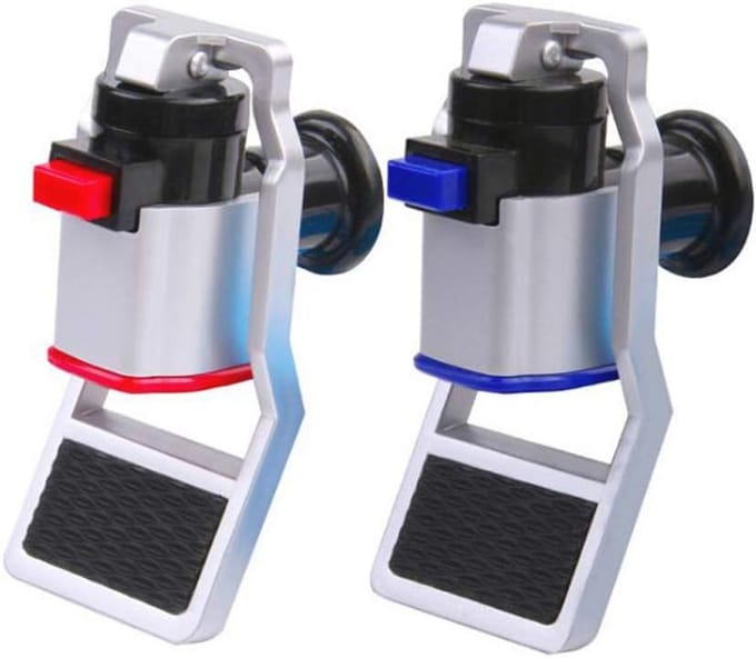 Waterkoelkraan met Kinderveiligheidszoeker - 2 Stuks - Rood en Blauw