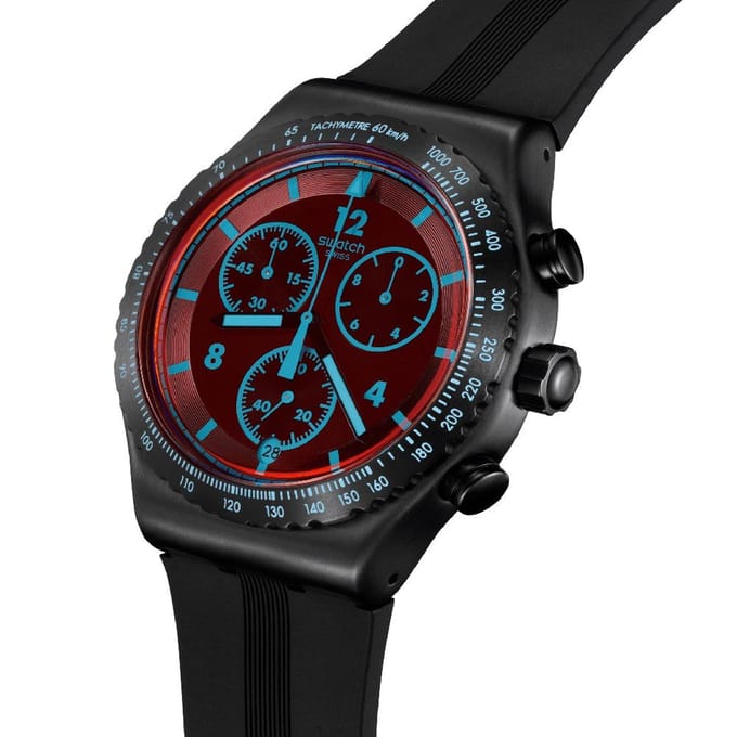 Swatch Irony - Chrono New YVB417 Crimson Mystique Horloge