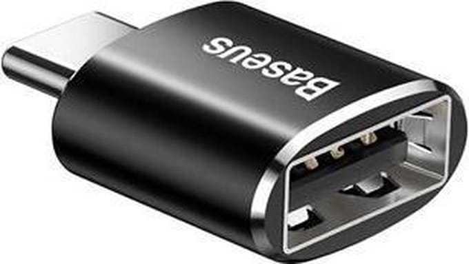 Baseus | USB C (male) naar USB A (female) converter