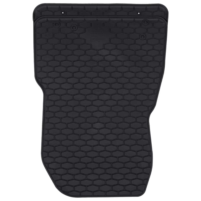 vidaXL Automat 3 pcs Zwart Rubber