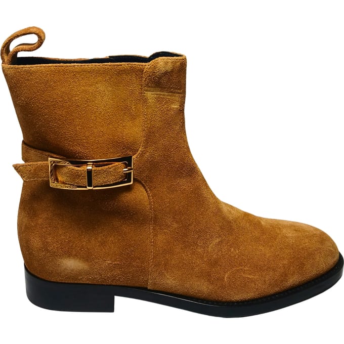 B09490-MCRM13-2180-370 Sergio Rossi Vrouw Suede Brown