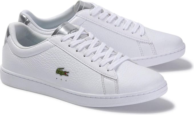 Lacoste Carnaby Evo 220 1 SFA Dames Sneakers - Wit - Maat 39