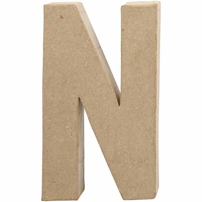 Creativ Company Letter Papier Mache - N