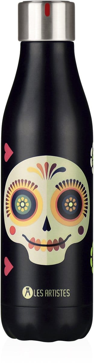 Les Artistes Paris - Drinkfles - Thermosfles - 500ml - Sugar Skull