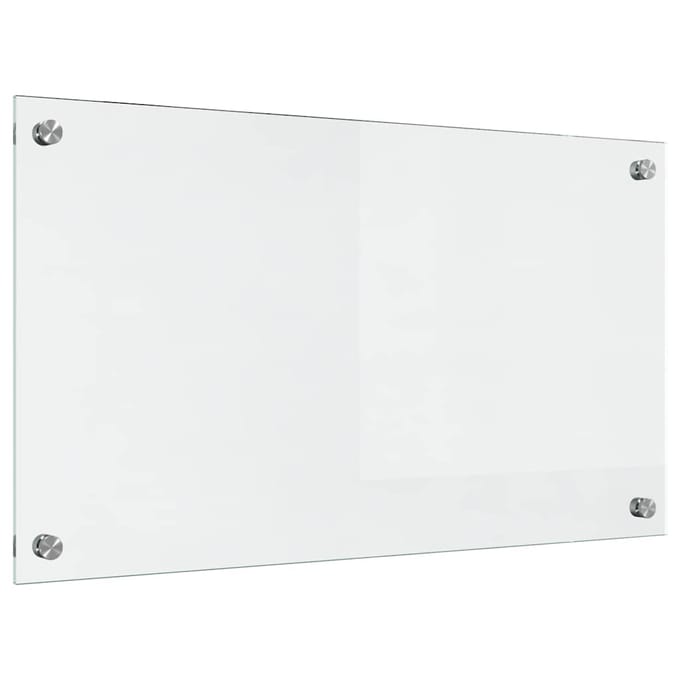 vidaXL - Keukenachterwand - Transparant - 70 - x - 40 - cm - gehard - glas
