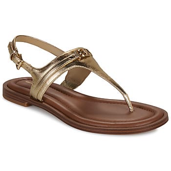 Michael Kors Mandy Thong Sandal Sandalen - Dames - Goud - Maat 36