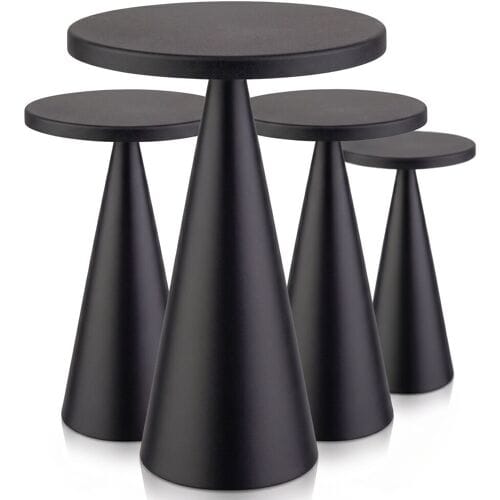 GGM Gastro (4 Stück) Tischleuchte - CONE - Ø 130mm - Schwarz