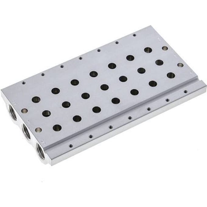 G1/4'' Manifold 7-Stations Festo 566623 VABM-L1-14S-G14-7