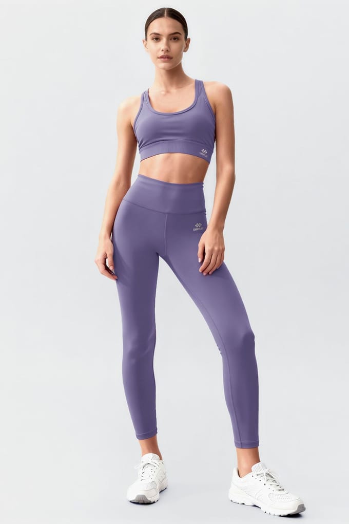 Mouwloze Sportset Met Leggings