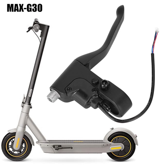 Aluminiumlegering Universele Handgreep Remhendel Accessoires voor Ninebot MAX G30 Scooter gray