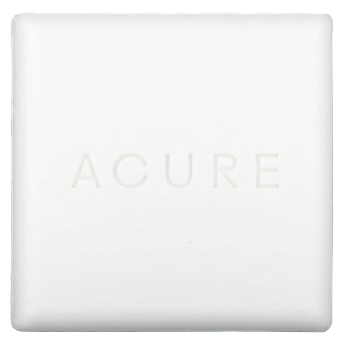 ACURE, Seriously Soothing Facial Cleansing Bar, 4 oz (113 g) white