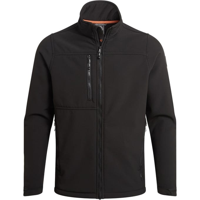 Craghoppers Heren Whitby Soft Shell Jas (Zwart)