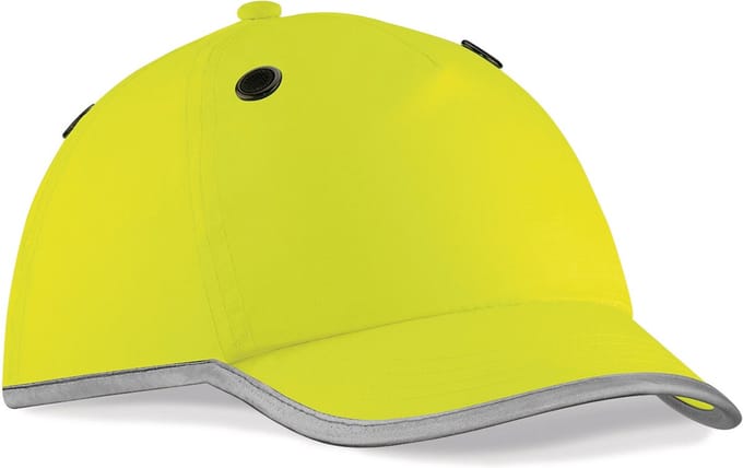 Cap Unisex One Size Beechfield Fluorescent Yellow 100% Nylon