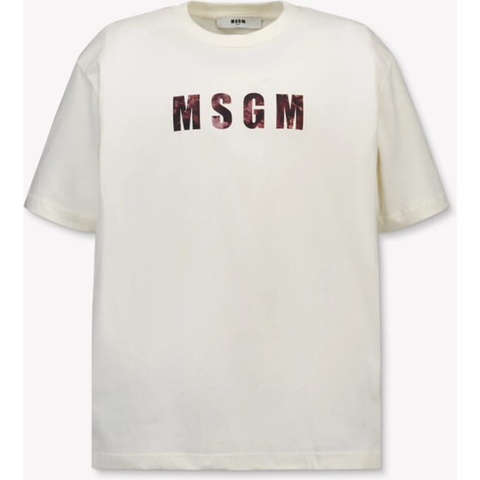 Msgm Kinder jongens t-shirt in