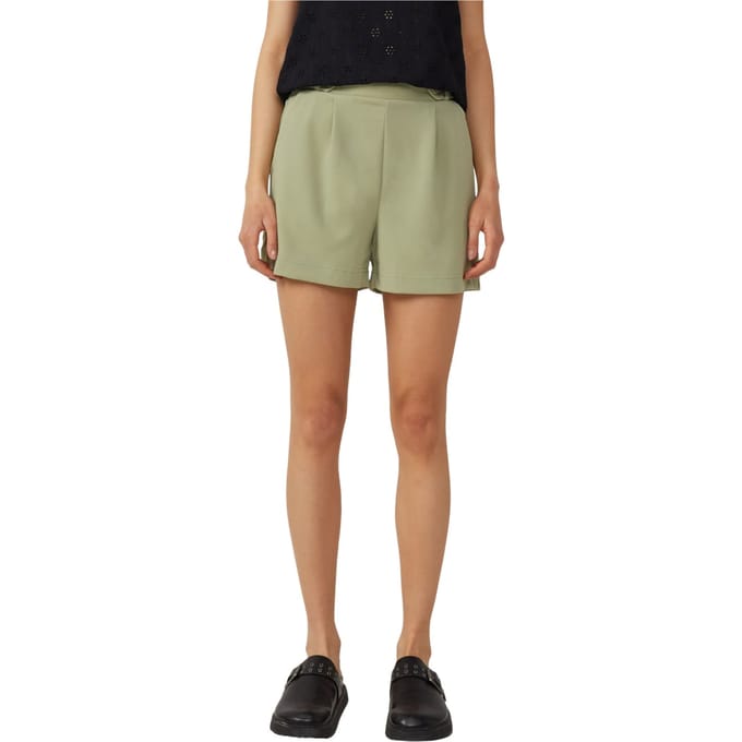 s.Oliver -qs Pants Green Größe: 38 | Kurze Sporthosen Outlet | Damen | Grün
